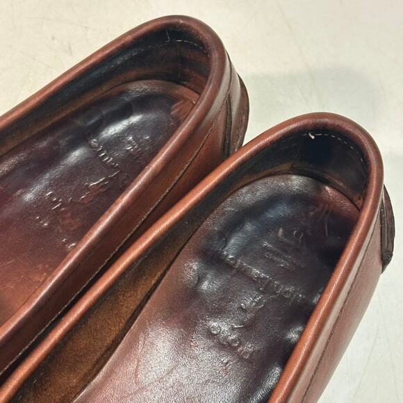 RESOLED Rancourt & Co. x Polo Ralph Lauren Tassel Loafers Bench Made USA 9.5 D main image 4